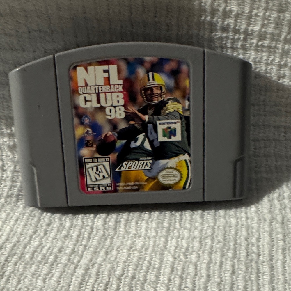 NFL Quarterback Club 98 Game Cartridge